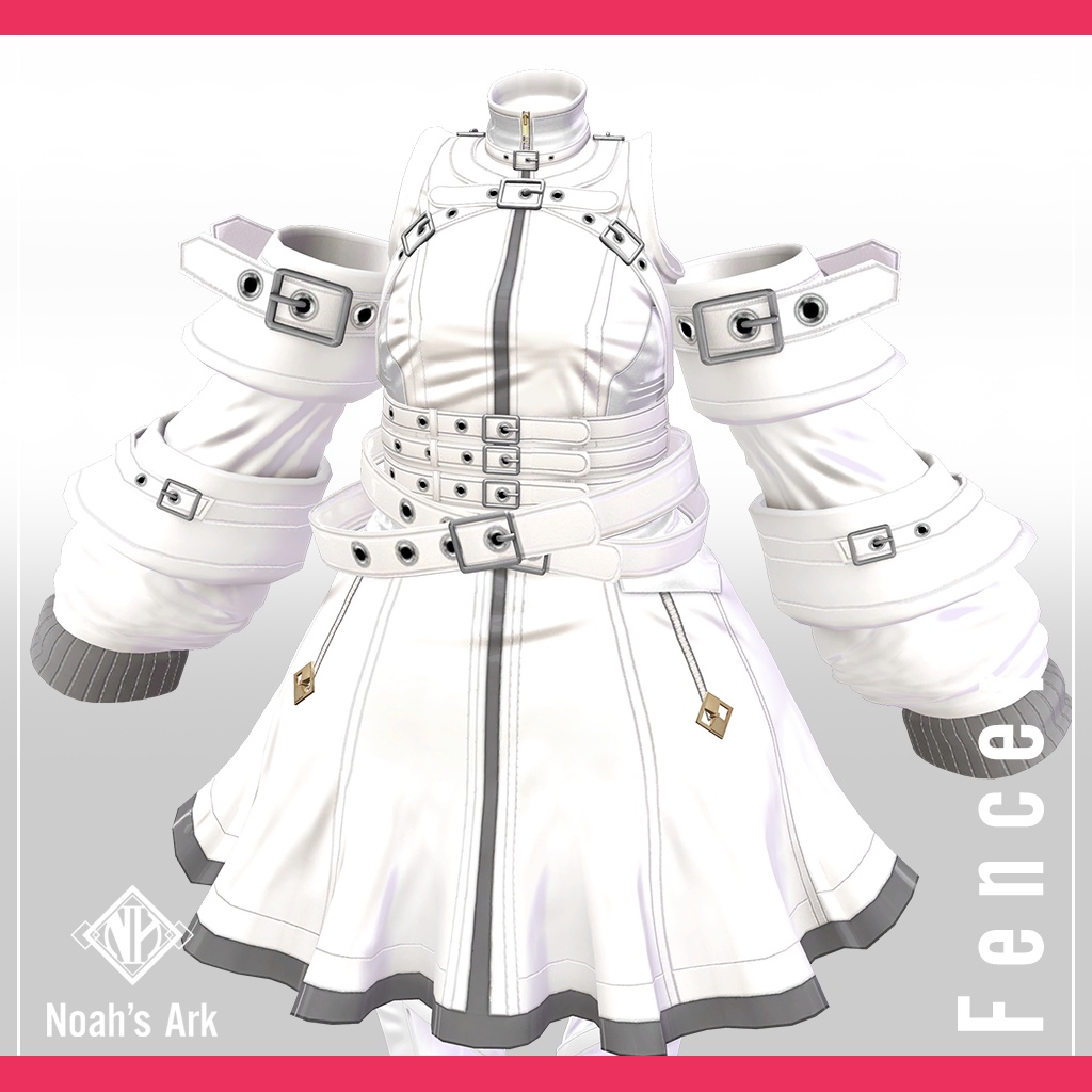 「カリン」専用【3D衣装モデル】フェンサー / Fencer