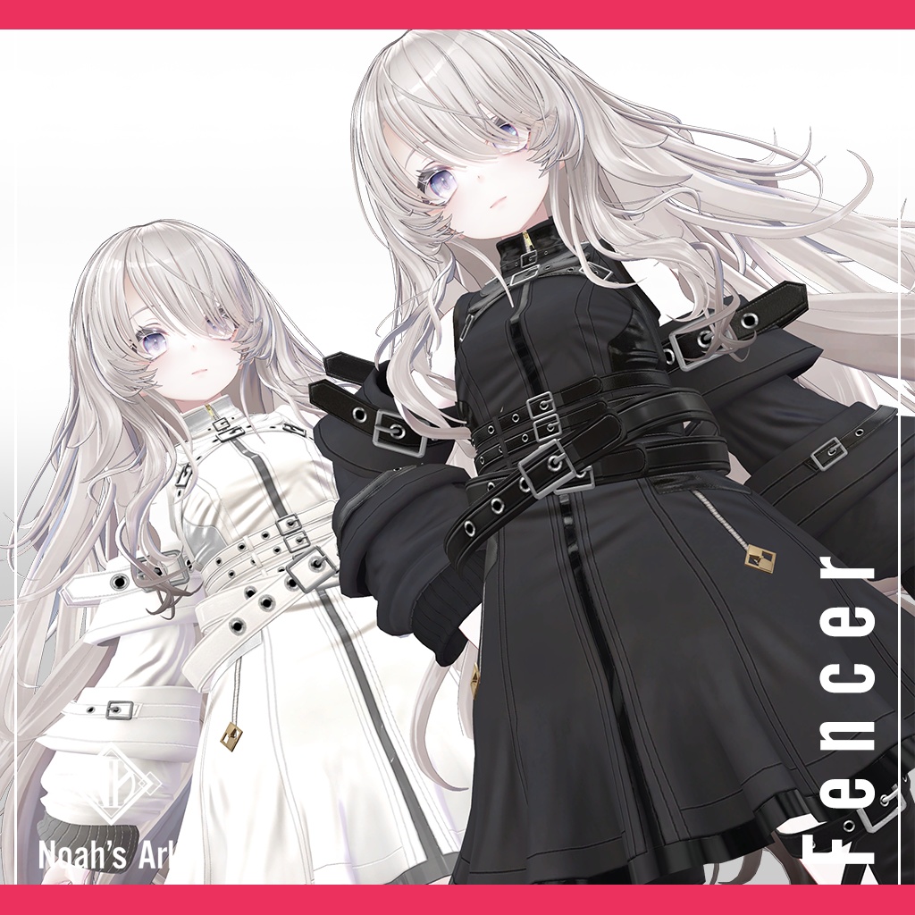 「ナナセ・ノワール」専用【3D衣装モデル】フェンサー / Fencer