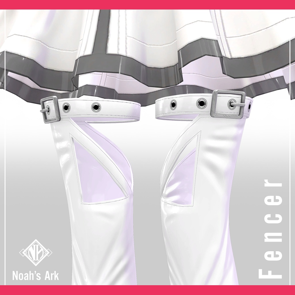 「ナナセ・ノワール」専用【3D衣装モデル】フェンサー / Fencer