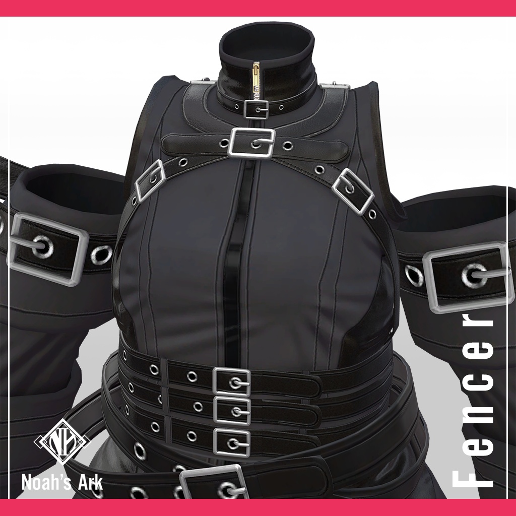 「ミルティナ」専用【3D衣装モデル】フェンサー / Fencer