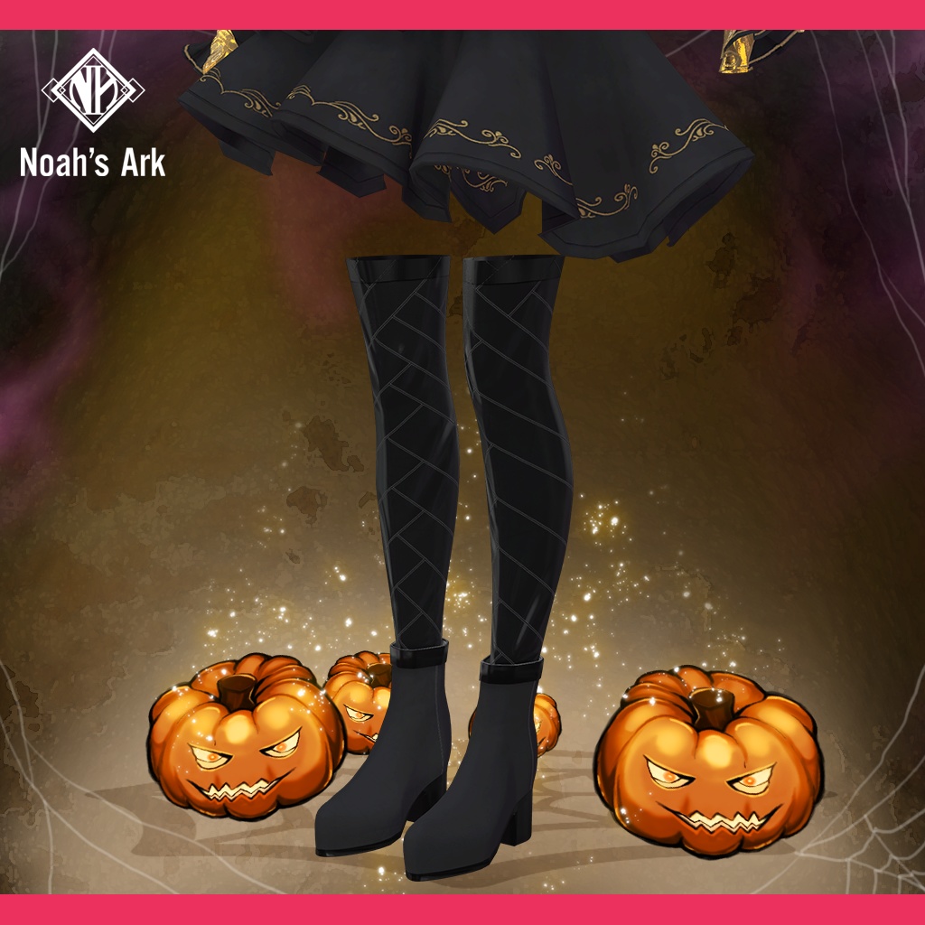 「ナナセ・ノワール」専用【3D衣装モデル】スプーキーマーリン / SpookyMarlin