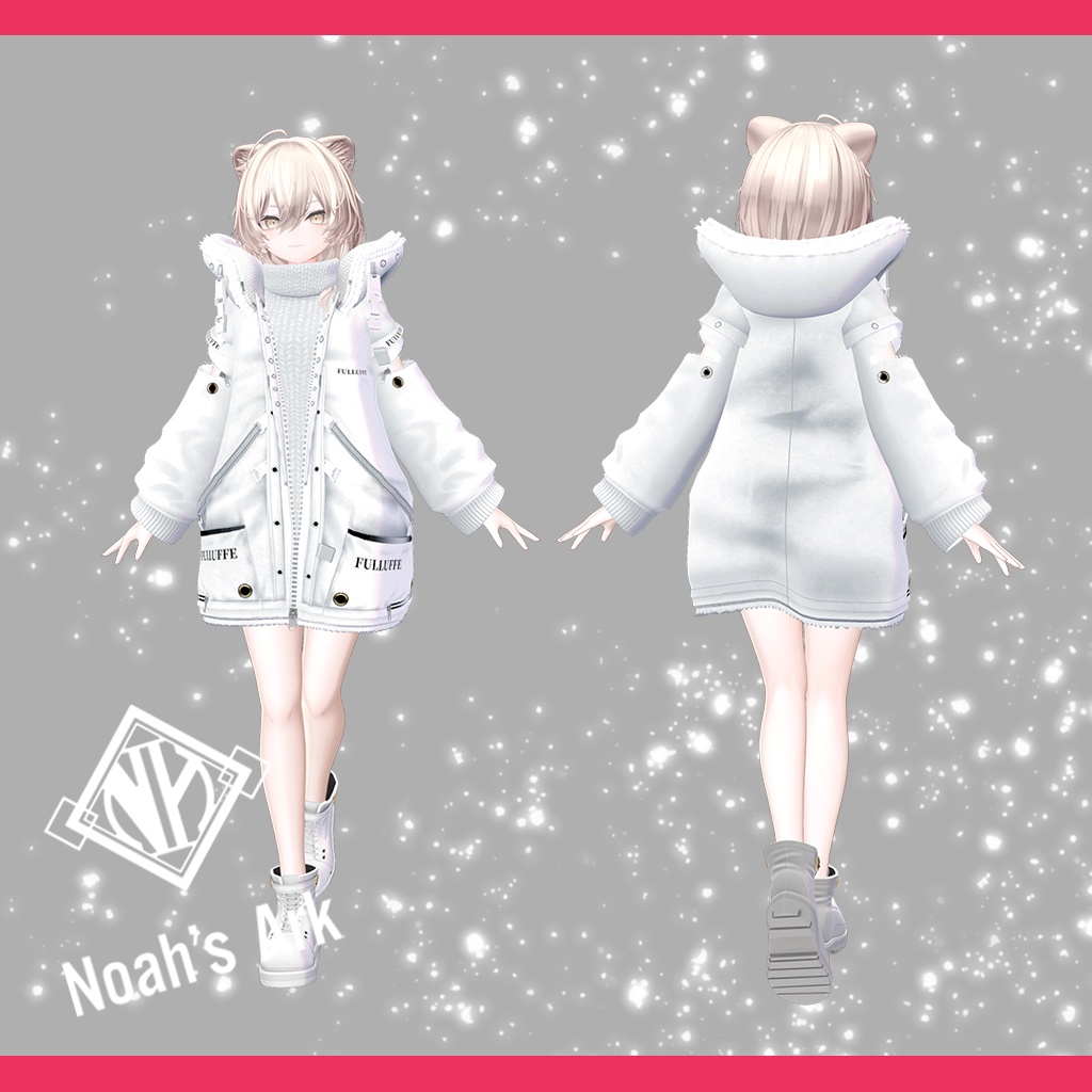 「真央」専用【3D衣装モデル】Fulluffe(フルッフェ)