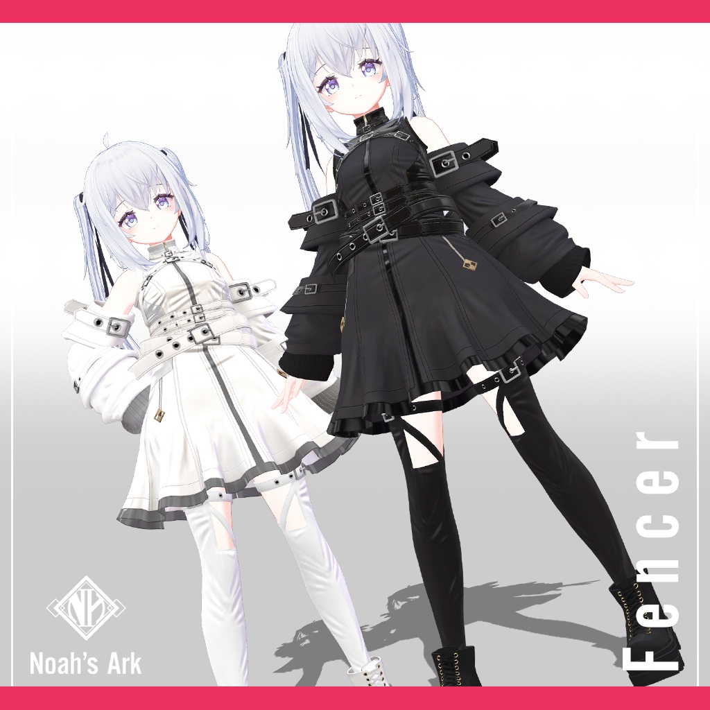 「サフィー」専用【3D衣装モデル】フェンサー / Fencer