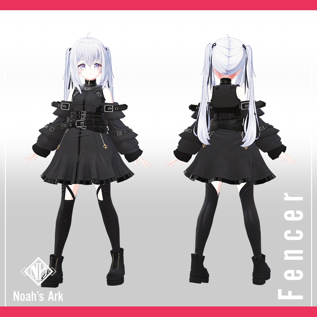 「サフィー」専用【3D衣装モデル】フェンサー / Fencer