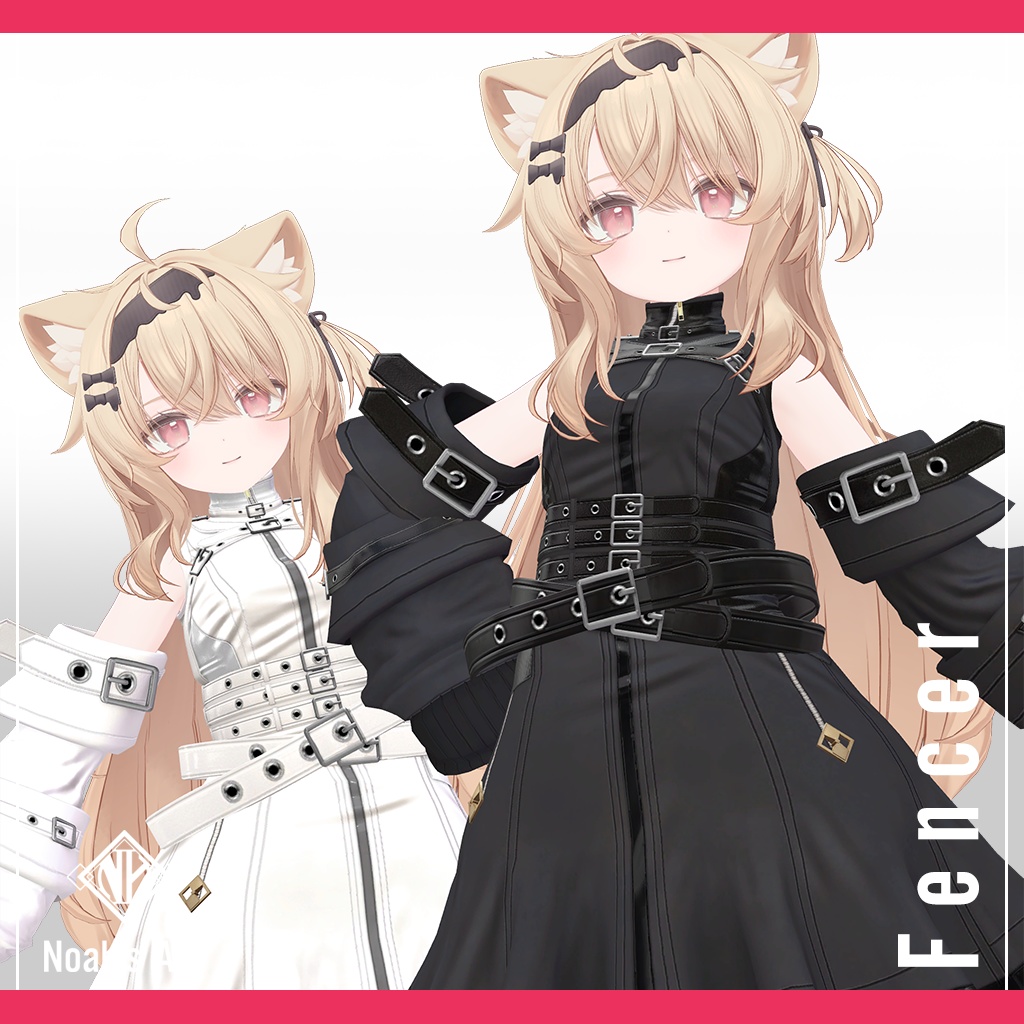 「エク」専用【3D衣装モデル】フェンサー / Fencer