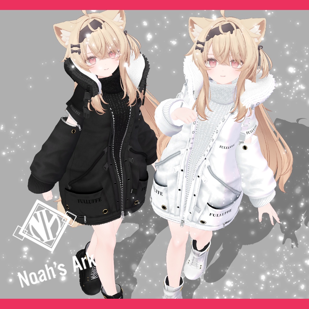 「エク」専用【3D衣装モデル】Fulluffe（フルッフェ）