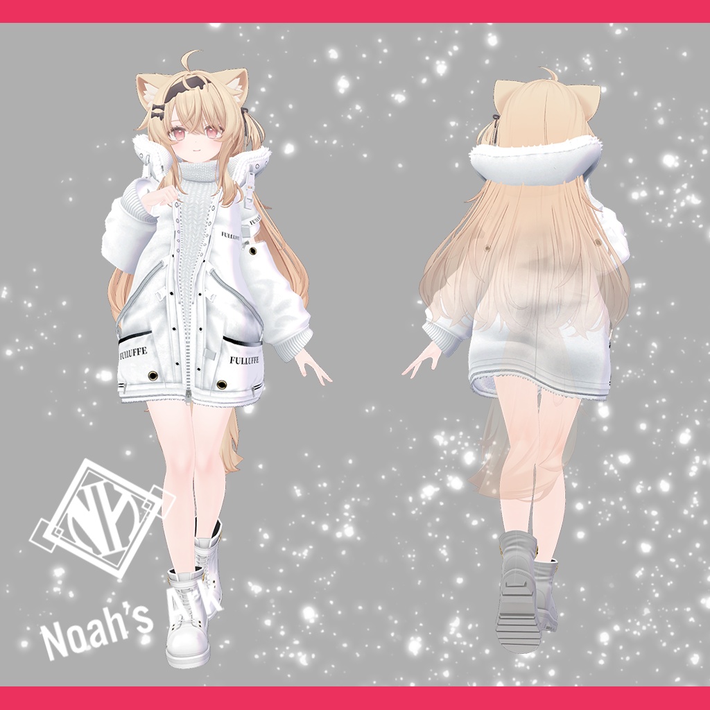 「エク」専用【3D衣装モデル】Fulluffe(フルッフェ)