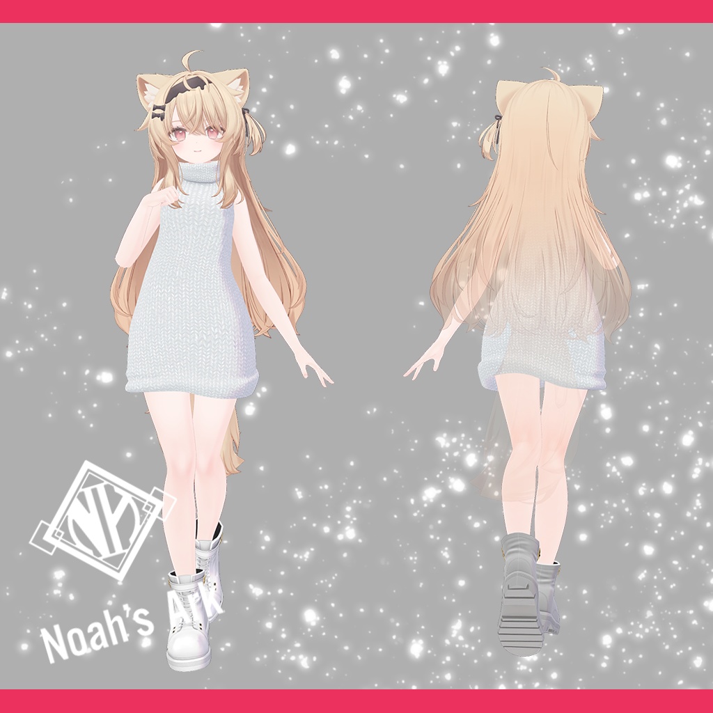 「エク」専用【3D衣装モデル】Fulluffe(フルッフェ)