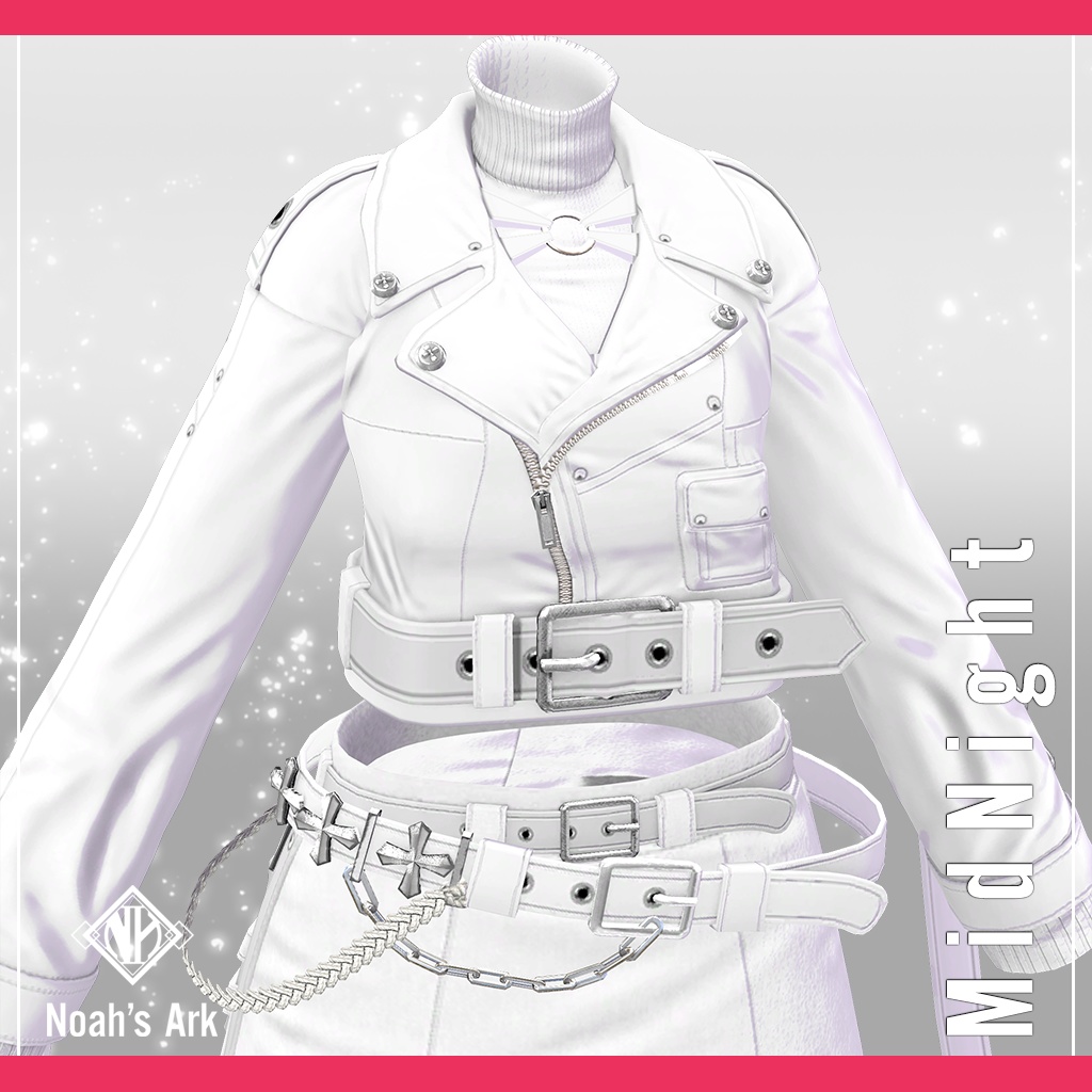 「マヌカ」専用【3D衣装モデル】ミッドナイト / MidNight