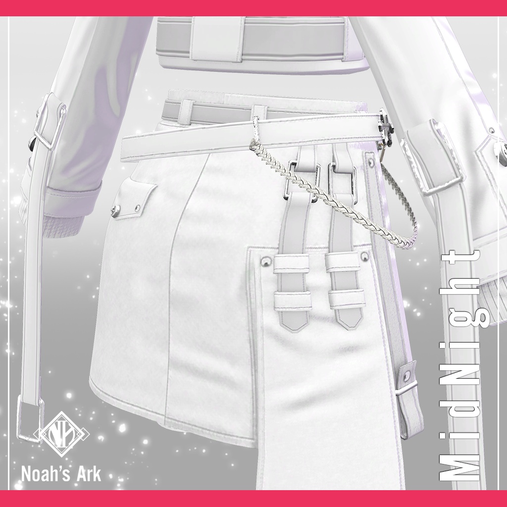 「マヌカ」専用【3D衣装モデル】ミッドナイト / MidNight