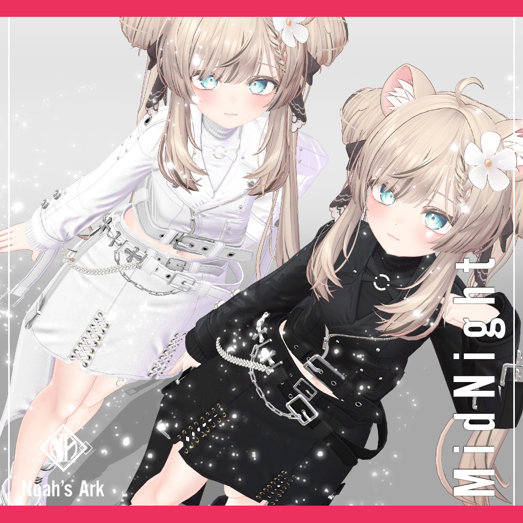 「マヌカ」専用【3D衣装モデル】ミッドナイト / MidNight