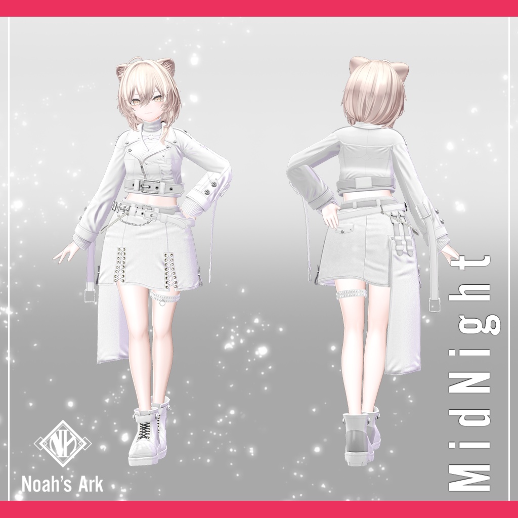 「真央」専用【3D衣装モデル】ミッドナイト / MidNight