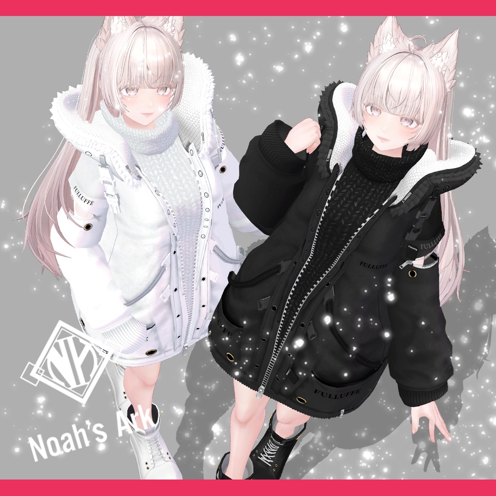 「ルミナ - LUMINA」専用【3D衣装モデル】Fulluffe(フルッフェ)