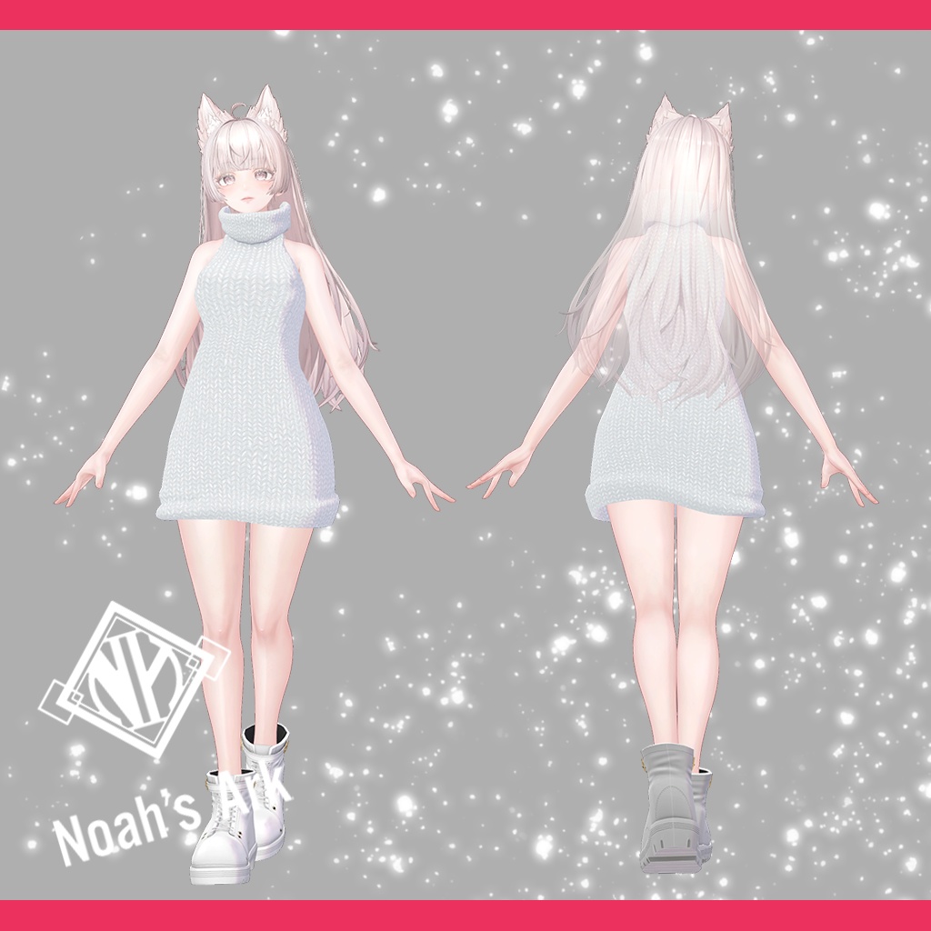 「ルミナ - LUMINA」専用【3D衣装モデル】Fulluffe(フルッフェ)