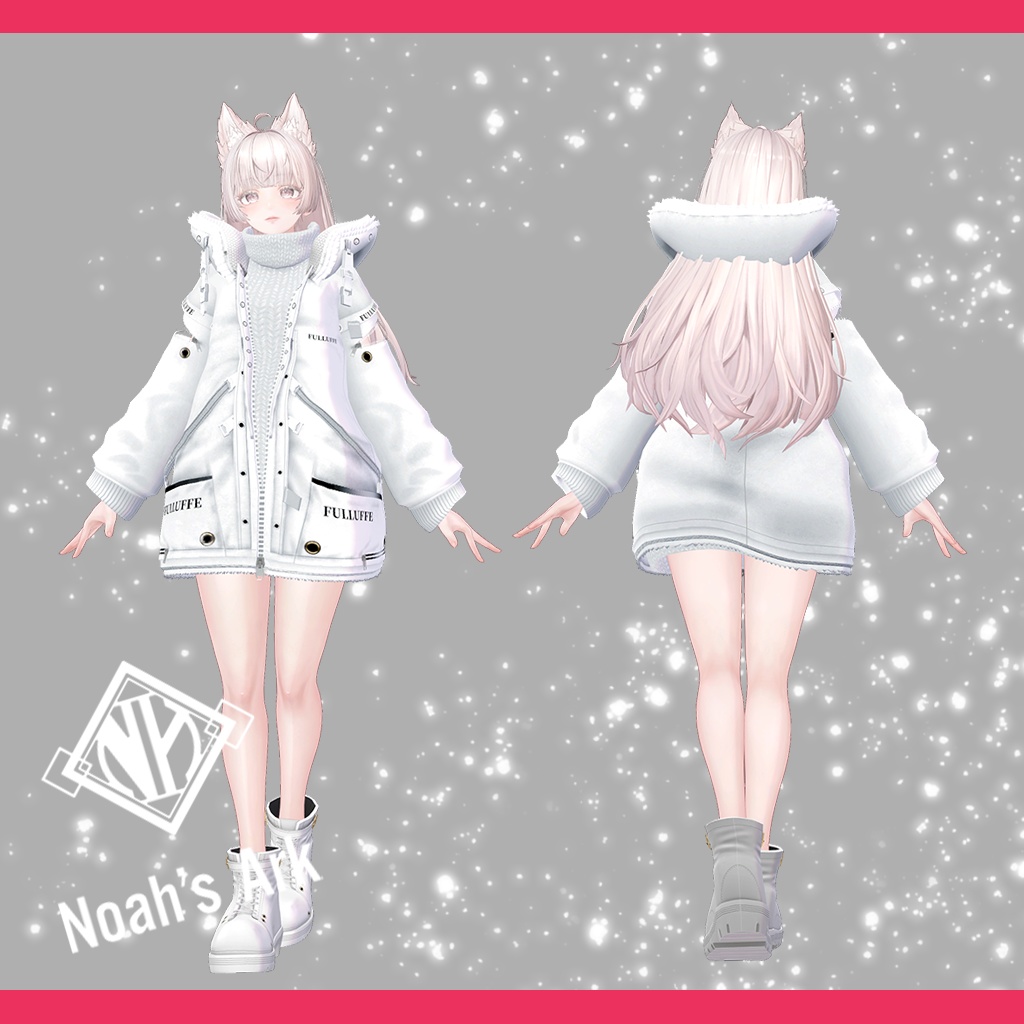 「ルミナ - LUMINA」専用【3D衣装モデル】Fulluffe(フルッフェ)