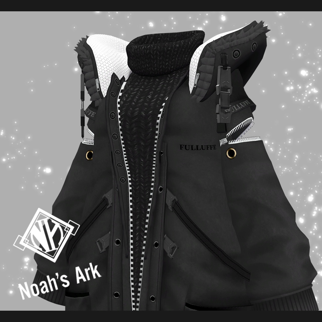 「ルミナ - LUMINA」専用【3D衣装モデル】Fulluffe(フルッフェ)