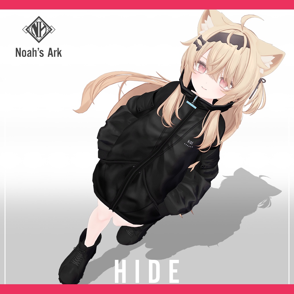 「エク」専用【3D衣装モデル】HIDE