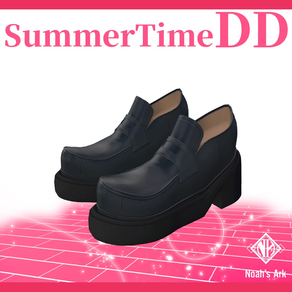 「エク」専用【3D衣装モデル】夏制服/サマータイムDD