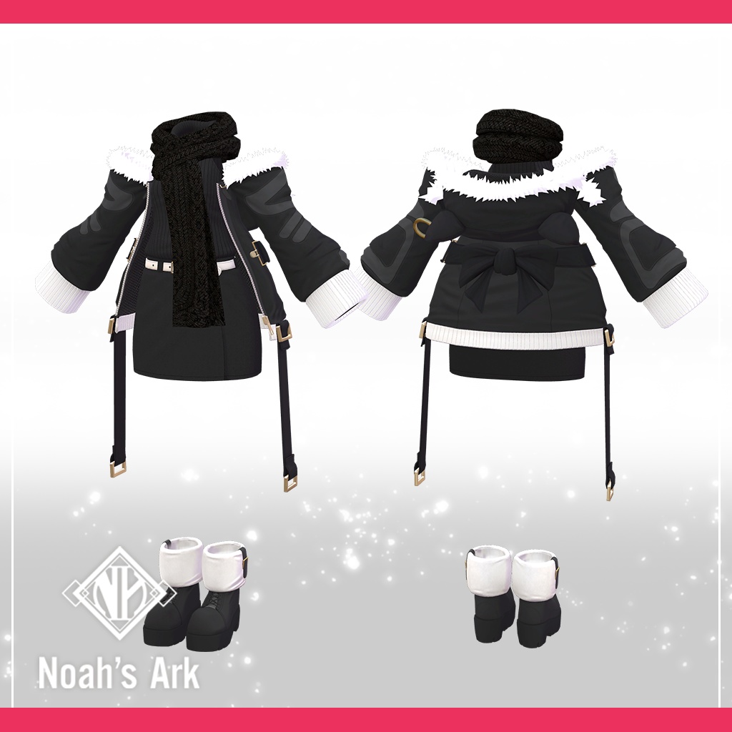 「マヌカ」専用【3D衣装モデル】きなこもち