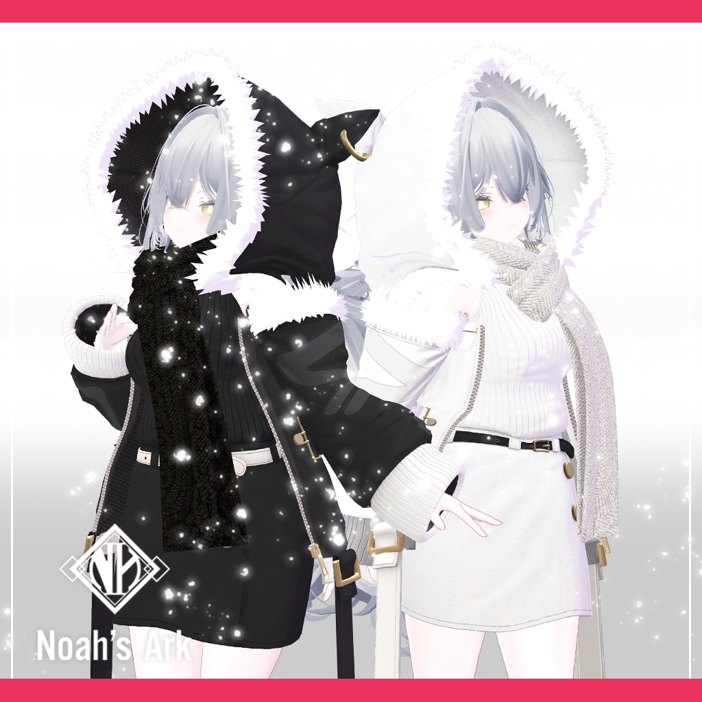 「ルルネ」専用【3D衣装モデル】きなこもち