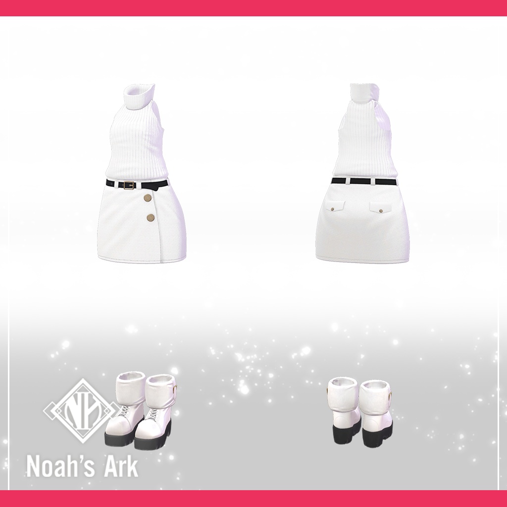 「ルルネ」専用【3D衣装モデル】きなこもち