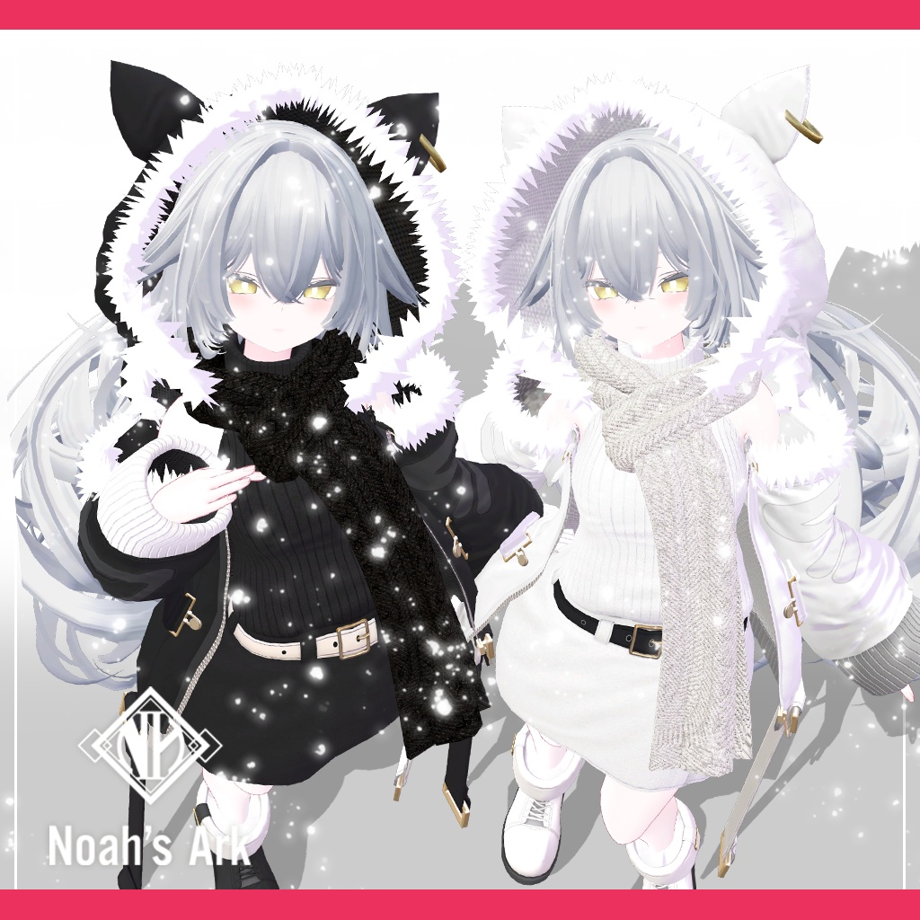 「ルルネ」専用【3D衣装モデル】きなこもち