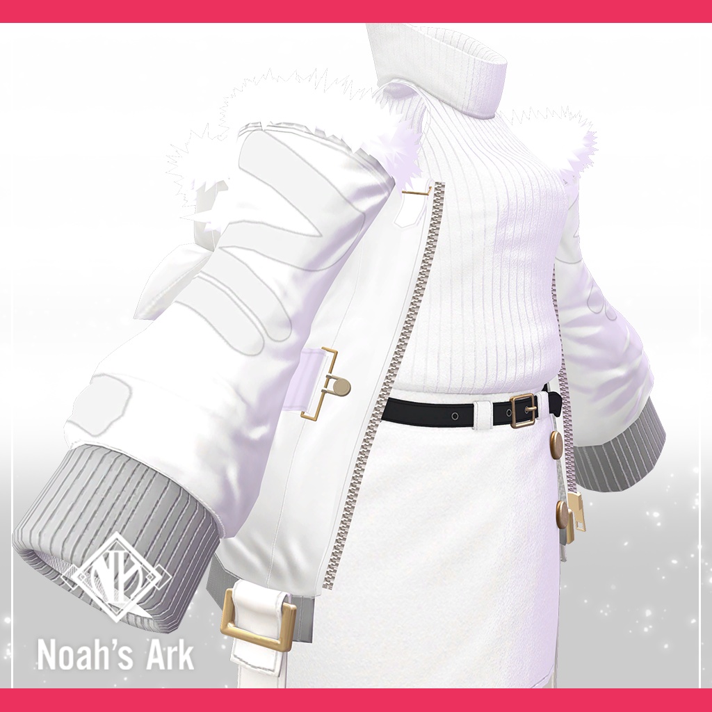 「シフォン-Chiffon-」「ショコラ-Chocolat-」【3D衣装モデル】きなこもち