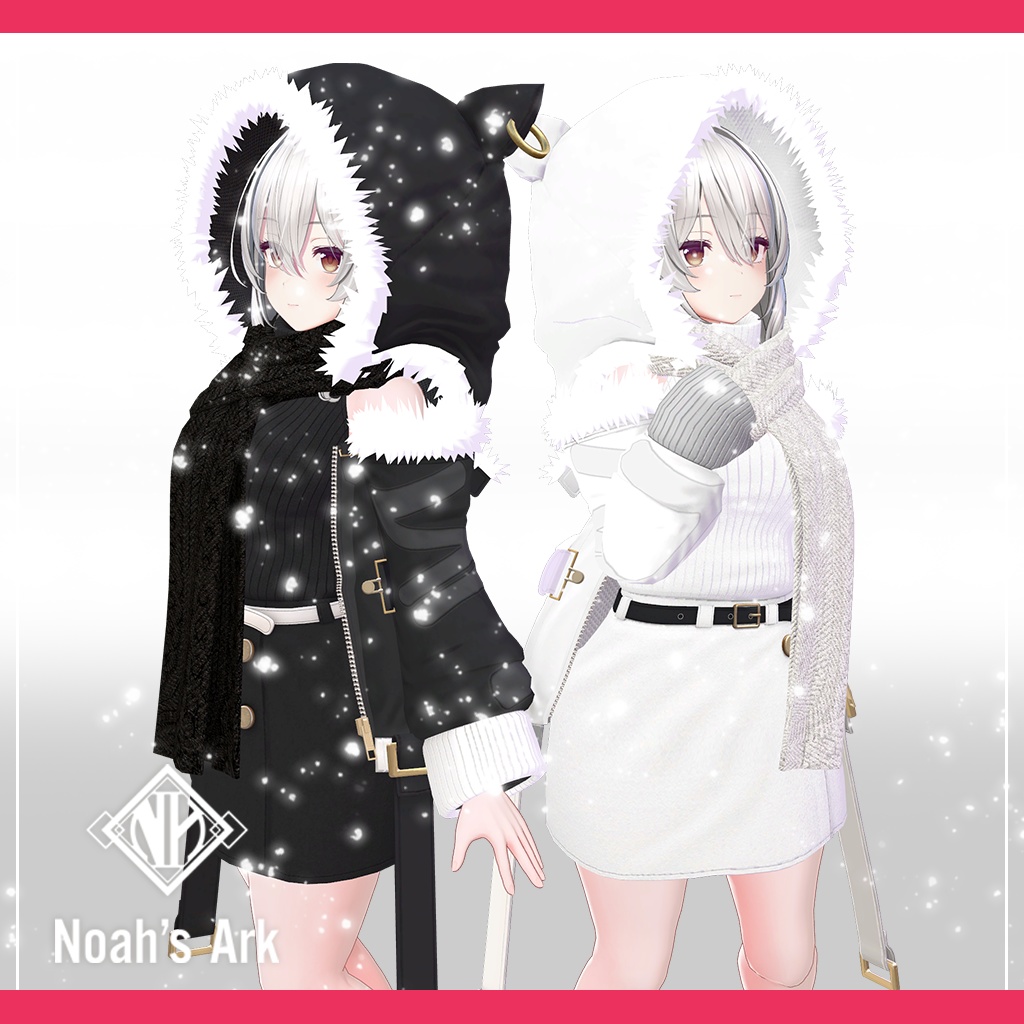 「ミルティナ」専用【3D衣装モデル】きなこもち