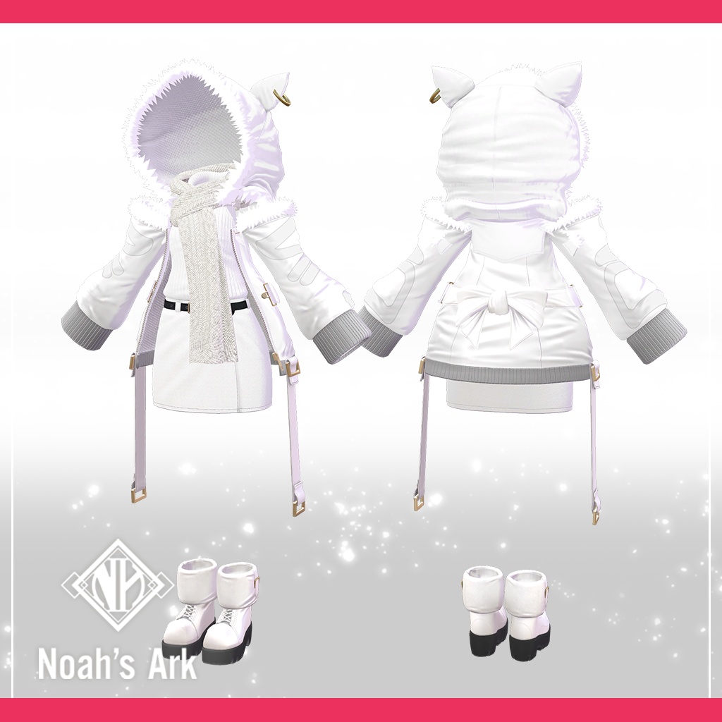 「ミルティナ」専用【3D衣装モデル】きなこもち