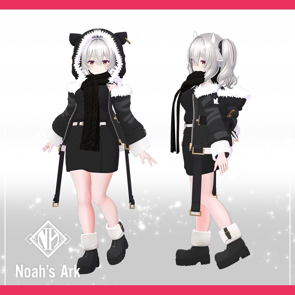 「ミルティナ」専用【3D衣装モデル】きなこもち