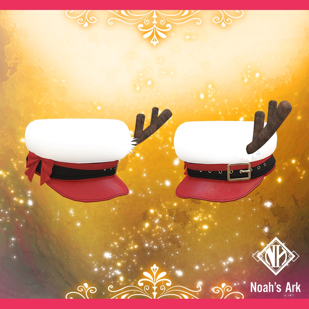 「ナナセ・ノワール」専用【3D衣装モデル】キャンディスCHRISTMAS