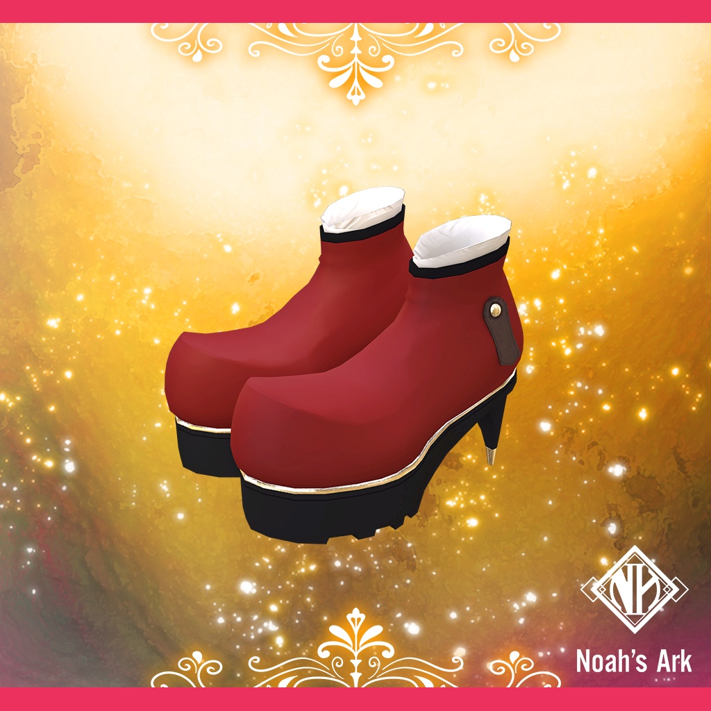 「ルルネ」専用【3D衣装モデル】キャンディスCHRISTMAS