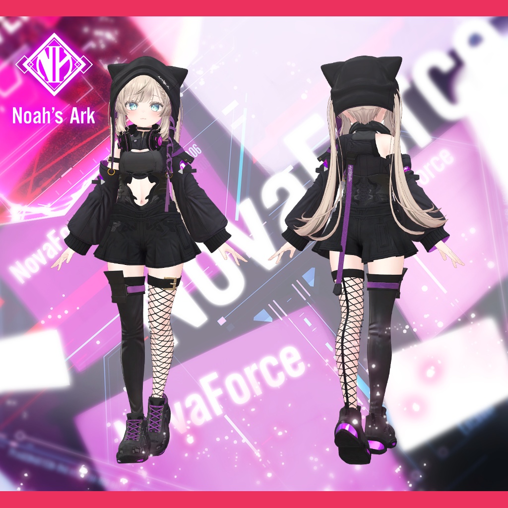 「マヌカ」専用【3D衣装モデル】NovaForce