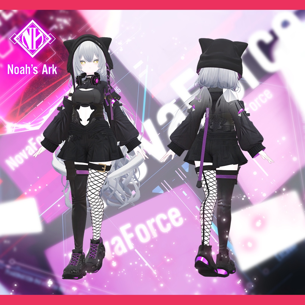 「ルルネ」専用【3D衣装モデル】NovaForce