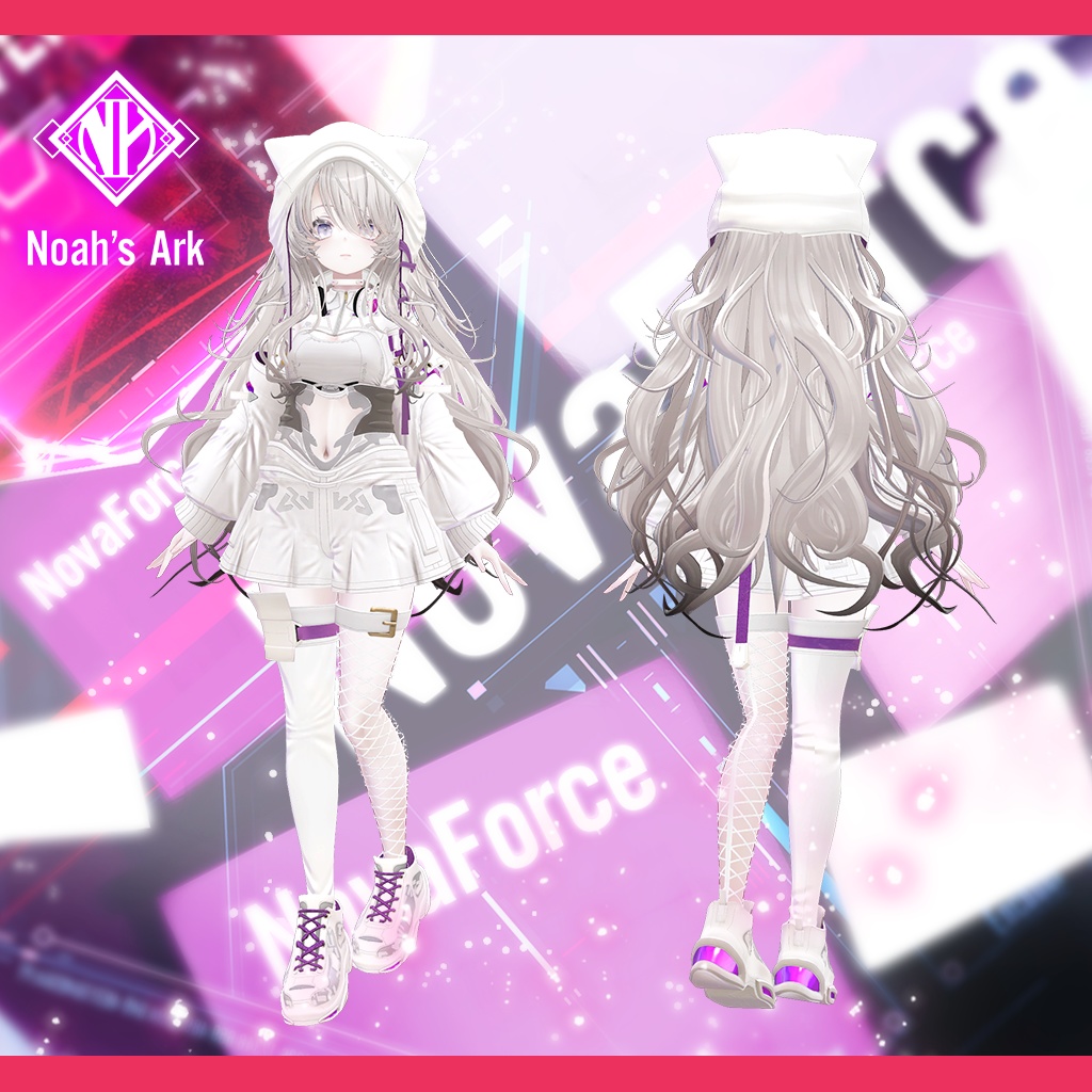 「ナナセ・ノワール」専用【3D衣装モデル】NovaForce