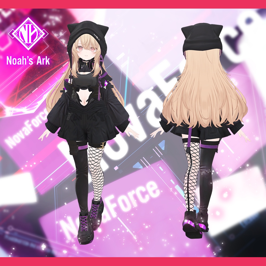 「エク」専用【3D衣装モデル】NovaForce