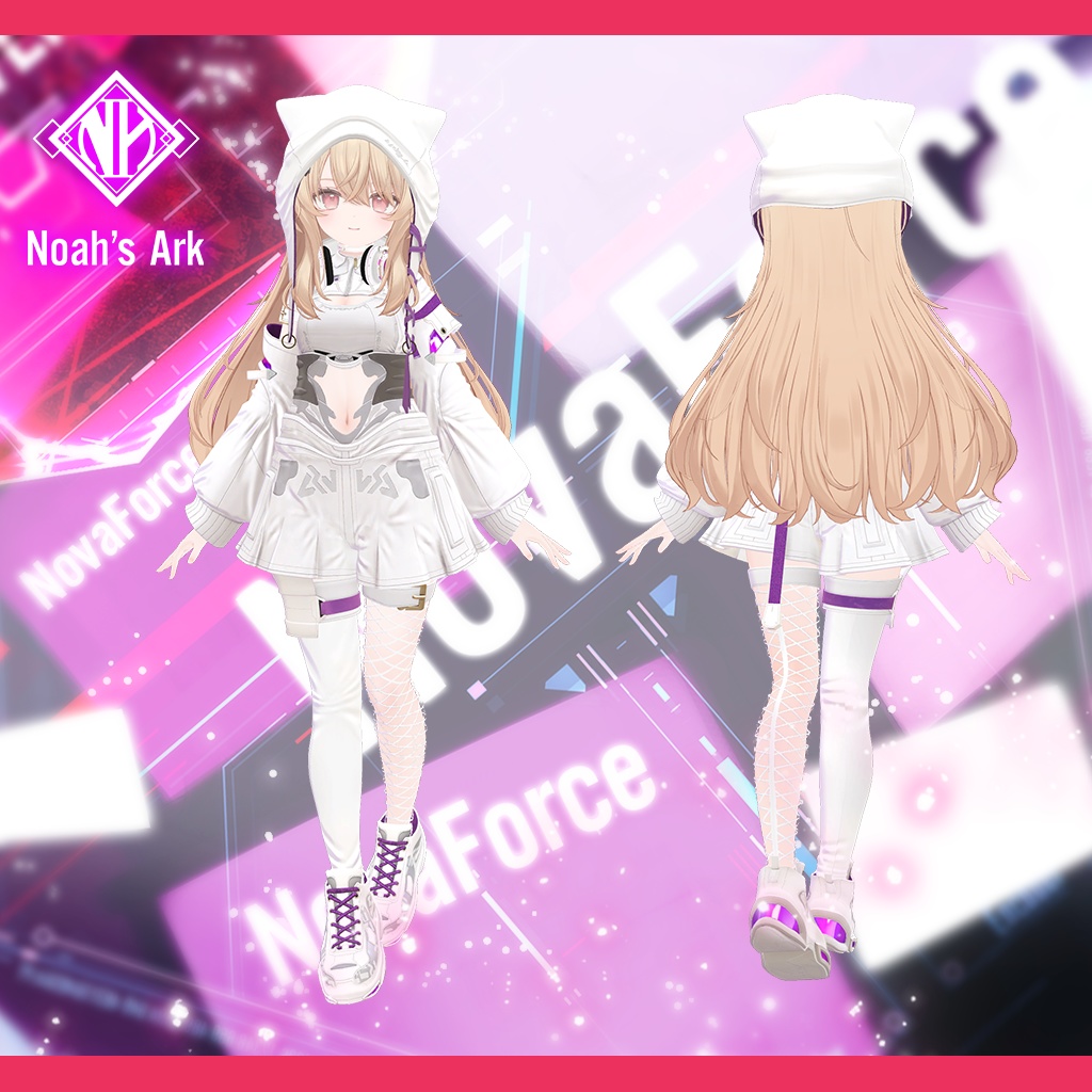 「エク」専用【3D衣装モデル】NovaForce