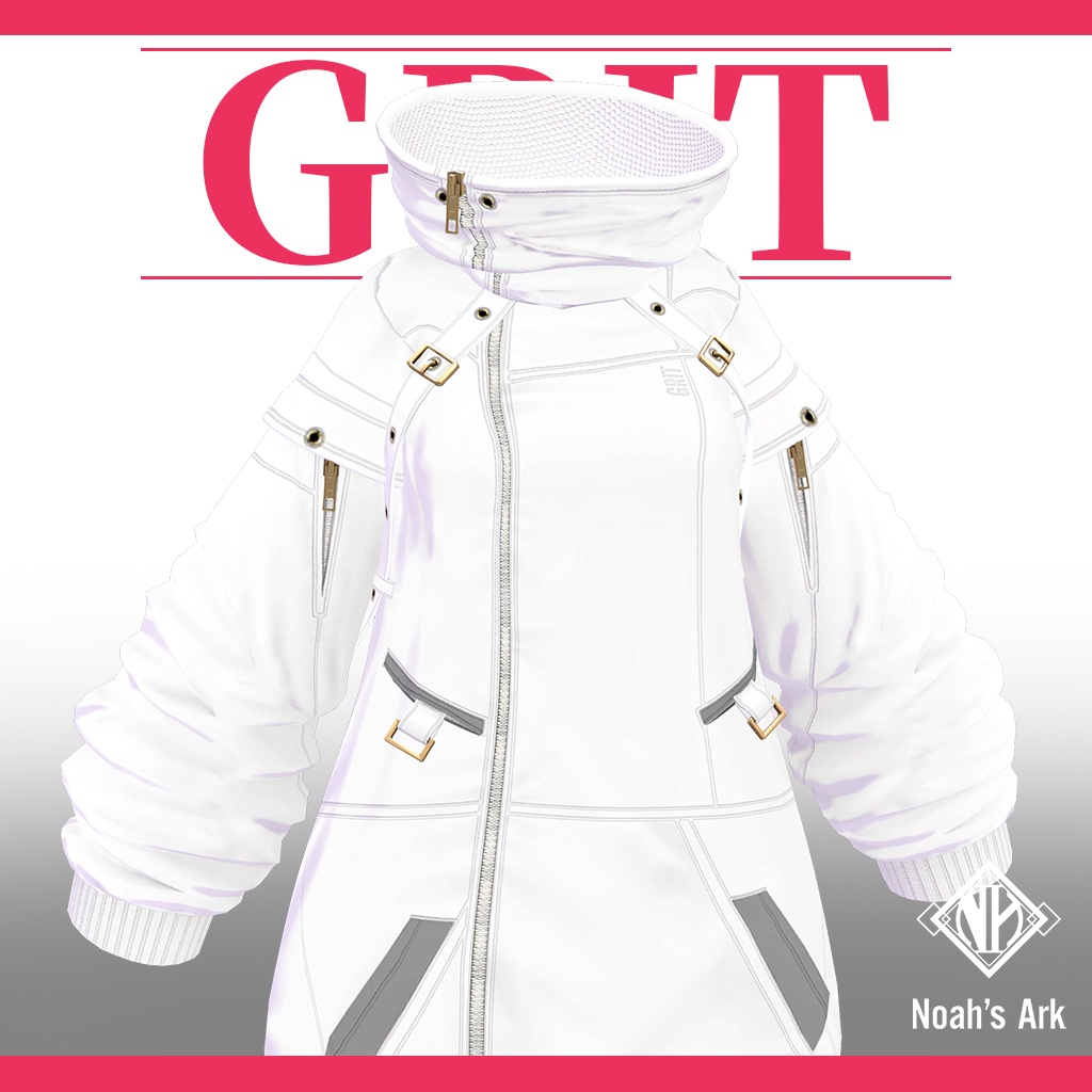 「ナナセ・ノワール」専用【3D衣装モデル】GRIT / グリット