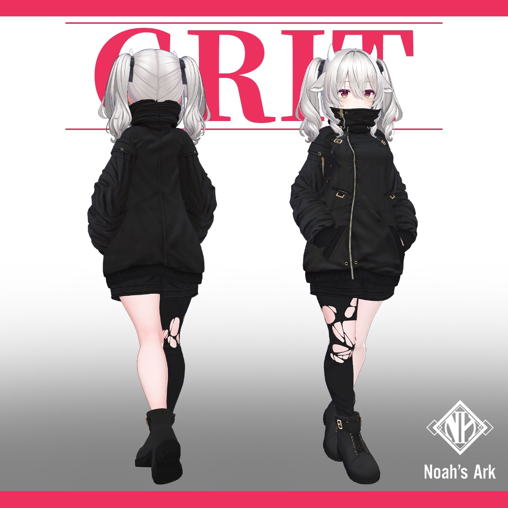 「ミルティナ」専用【3D衣装モデル】GRIT / グリット