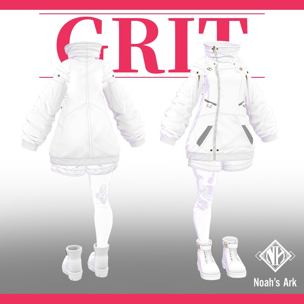 「ミルティナ」専用【3D衣装モデル】GRIT / グリット