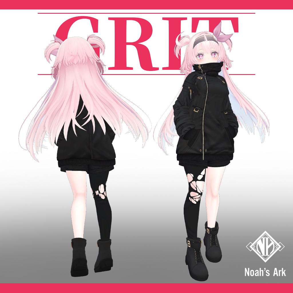 「セレスティア」専用【3D衣装モデル】GRIT / グリット