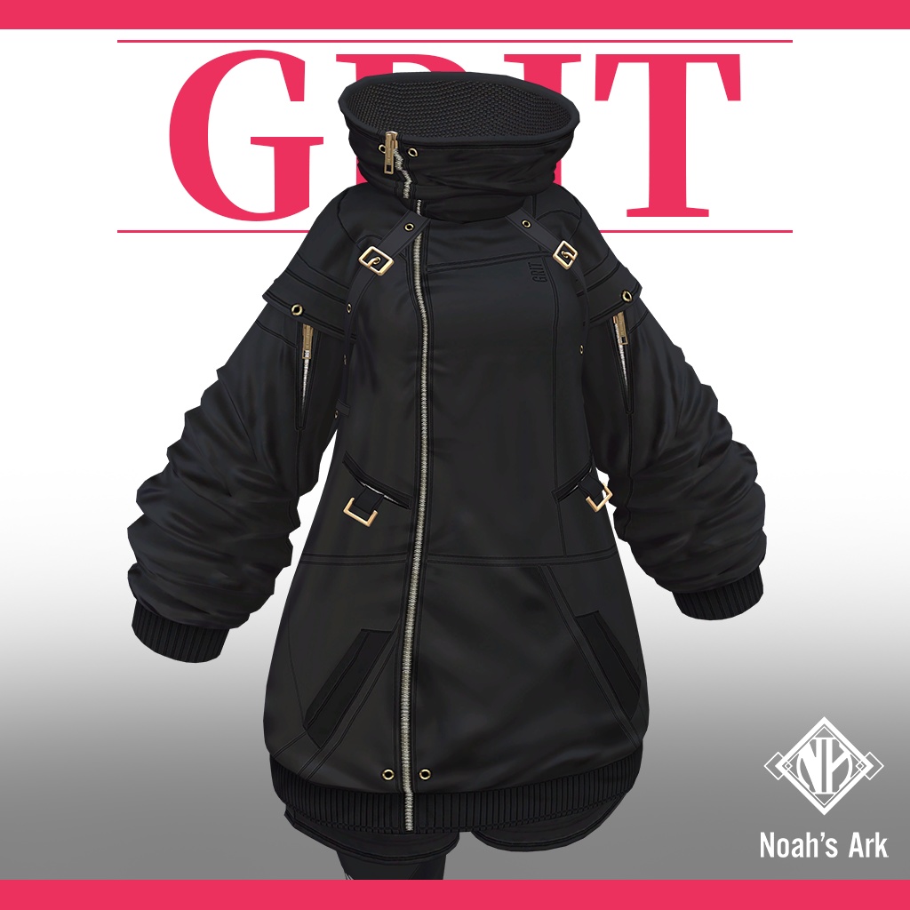 「ルルネ」専用【3D衣装モデル】GRIT / グリット