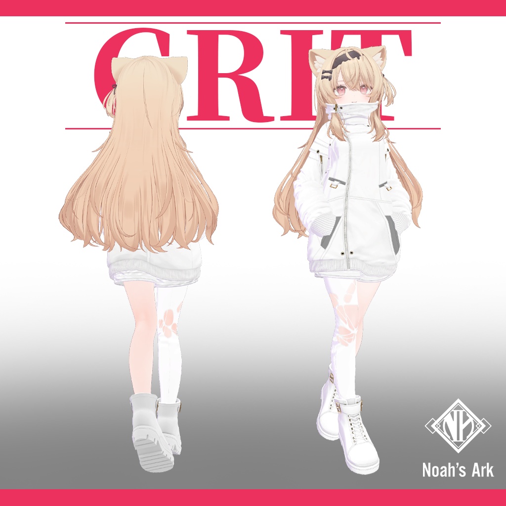 「エク」専用【3D衣装モデル】GRIT / グリット