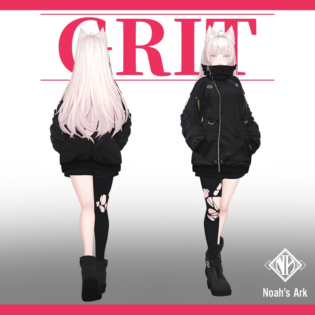 「ルミナ - LUMINA」専用【3D衣装モデル】GRIT / グリット