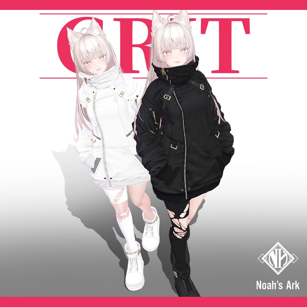 「ルミナ - LUMINA」専用【3D衣装モデル】GRIT / グリット