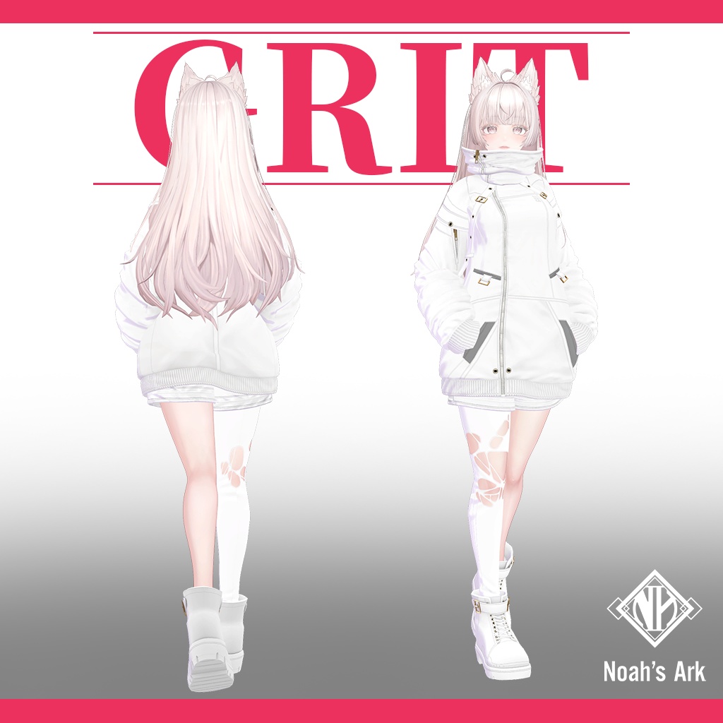 「ルミナ - LUMINA」専用【3D衣装モデル】GRIT / グリット