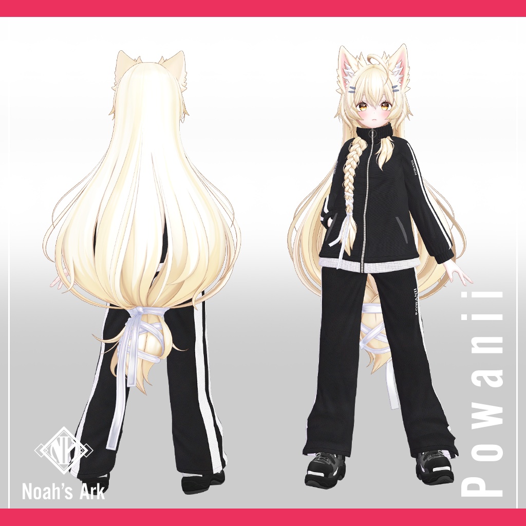 「Mayo / まよ」専用【3D衣装モデル】ポワニー / Powanii