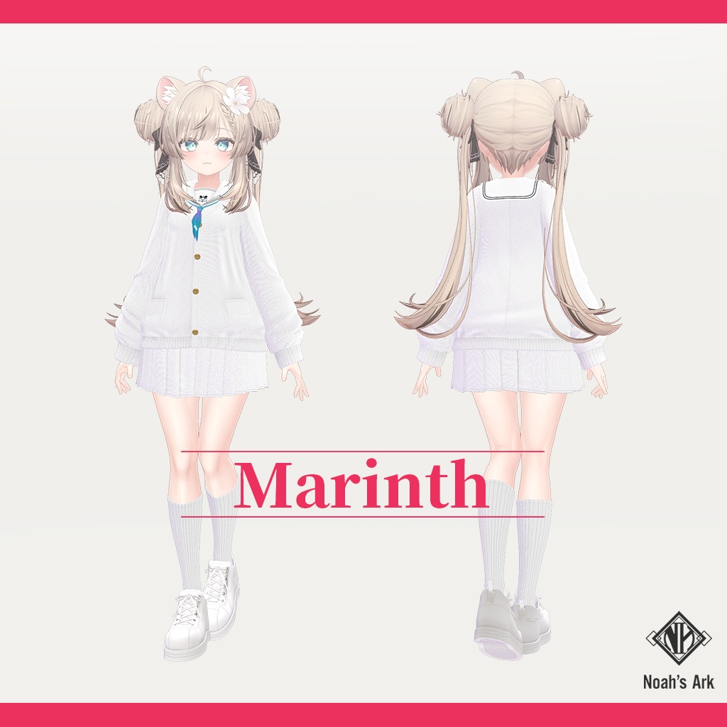 「マヌカ」専用【3D衣装モデル】マリンス / Marinth