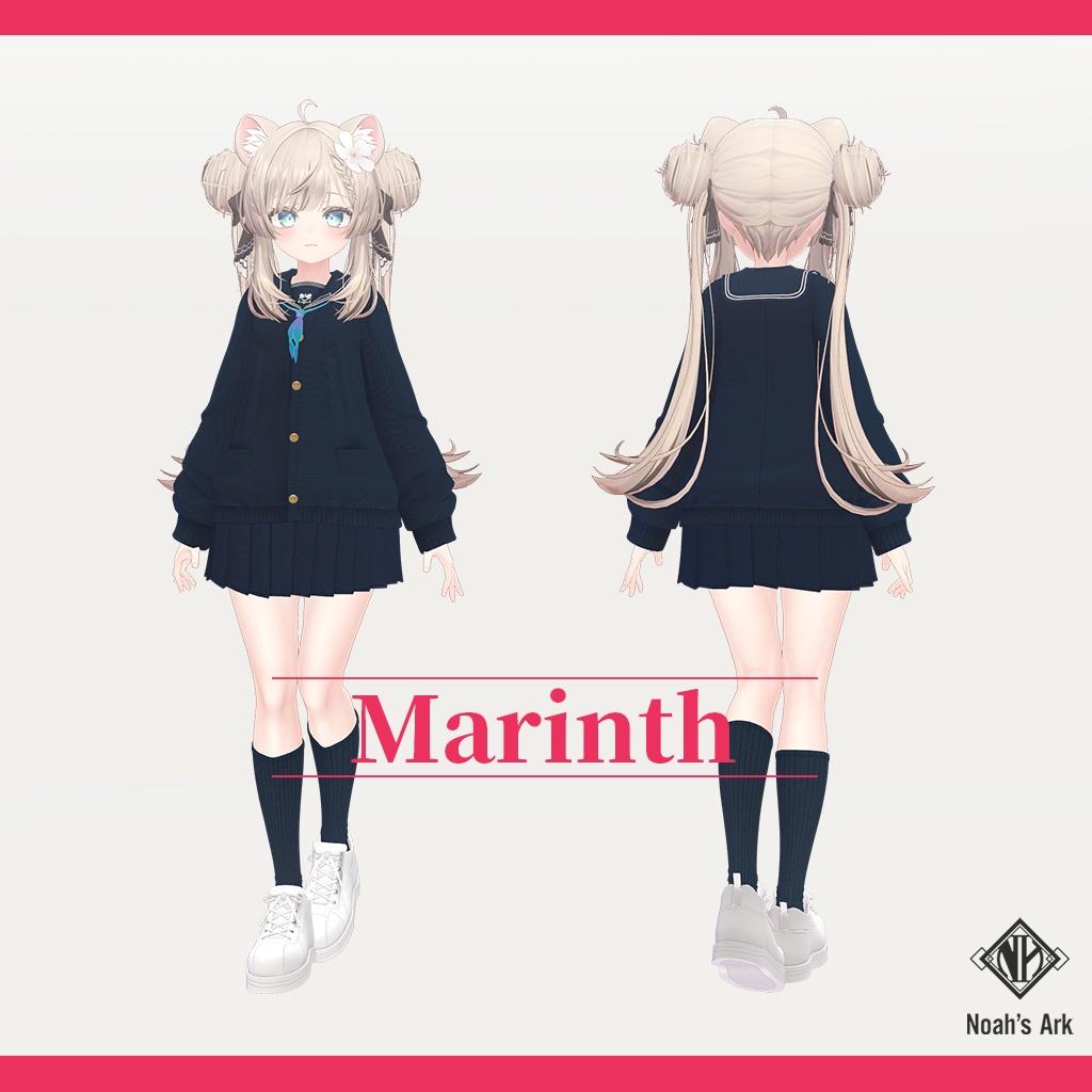 「マヌカ」専用【3D衣装モデル】マリンス / Marinth