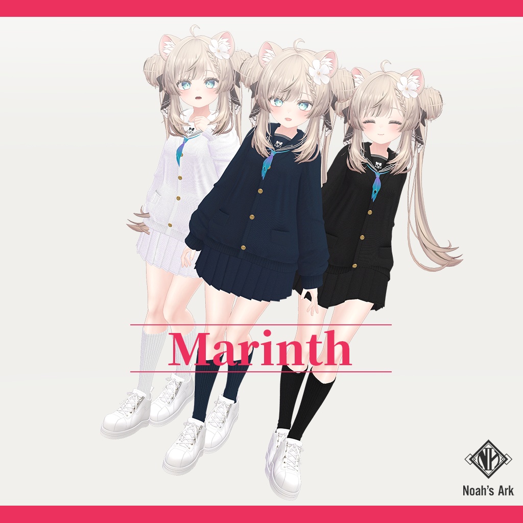 「マヌカ」専用【3D衣装モデル】マリンス / Marinth